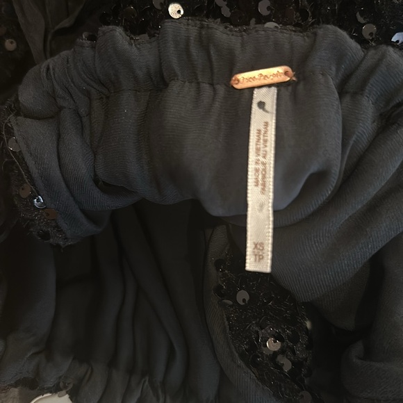 Free People black sequins dress new without tags never been used - Picture 2 of 2